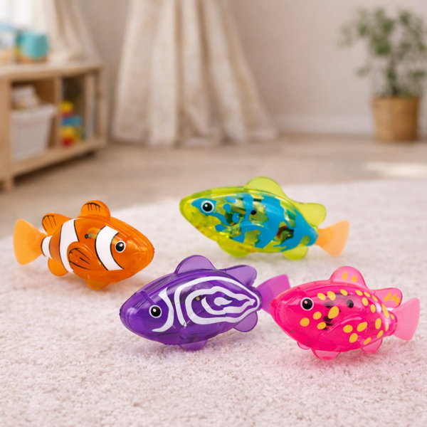 BubbleFin – Electronic Pet Fish Toy for Splashy Play – Kiddie Corner