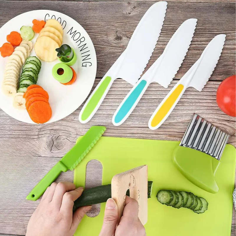 Kids Nylon Knife Set - Montessori Services