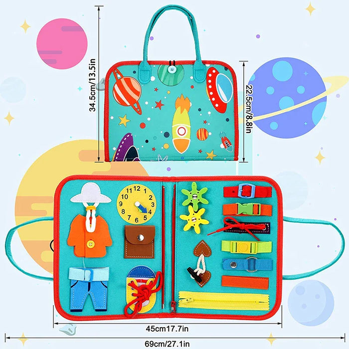 Montessori top sensory board